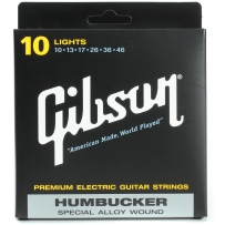 Струны для электрогитары Gibson SEG-SA10 Humbucker Special Light (6 струн .010-.046)