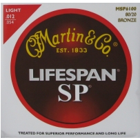 Струны для акустической гитары Martin MSP-6100 SP Lifespan Light (.012-.054)