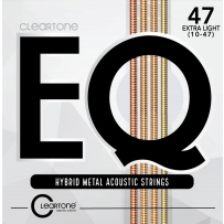 Струны для акустической гитары Cleartone 7810 EQ Hybrid Metal Acoustic Extra Light (.10-.47)