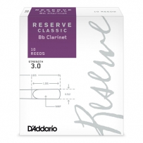 Трости D'Addario DCT1030 Reserve Classic Bb Clarinet #3.0 (10 шт.)