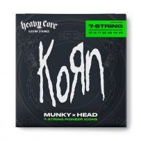 Струни для електрогітари Dunlop KRHCN10657 Heavy Core Korn 7-Strings (.10 - .65)