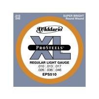 Струны для электрогитары D'Addario EPS510 XL Pro Steels Regular Light (6 струн .010-.046)