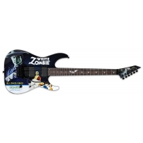 Электрогитара ESP LTD KH-WZ White Zombie Black