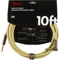Инструментальный кабель Fender Cable Deluxe Series 10' 3 m Angled Tweed
