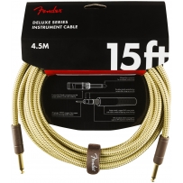 Инструментальный кабель Fender Cable Deluxe Series 15' 4.5 m Tweed