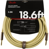 Инструментальный кабель Fender Cable Deluxe Series 18.6' 5.5 m Tweed