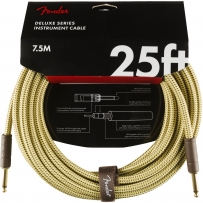 Инструментальный кабель Fender Cable Deluxe Series 25' 7.5 m Tweed