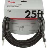 Инструментальный кабель Fender Cable Professional Series 25' 7.5 m Black