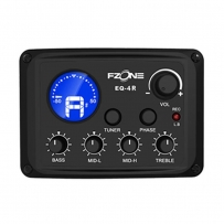 Гітарний еквалайзер Fzone EQ-4R 4-Band EQ Acoustic Preamp w/USB
