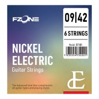 Струни для електрогітари Fzone ST101 Electric Nickel (.09 - .42)