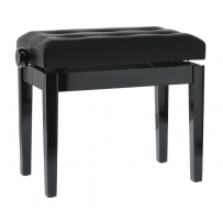 Банкетка Gewa 130300 Piano Bench Deluxe Leather Black High Gloss