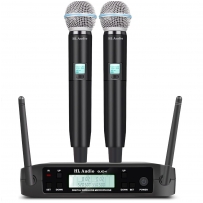 Радіосистема із двома ручними мікрофонами HL Audio GLXD4