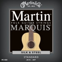 Струны для акустической гитары Martin M1400 Marquis Silk & Steel (.0115-.047)