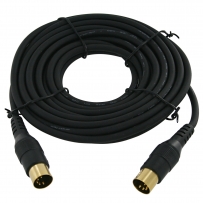 MIDI кабель Reloop MIDI cable 5.0 m black