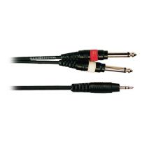 Инсертный кабель Soundking BB317 (2 x 1/4" Jack - 1/8" miniJack)