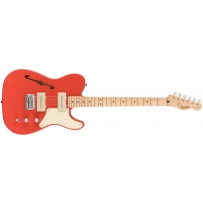 Полуакустическая гитара Squier Paranormal Cabronita Telecaster Thinline MN Fiesta Red