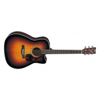 Электроакустическая гитара Yamaha FX370C Tobacco Brown Sunburst