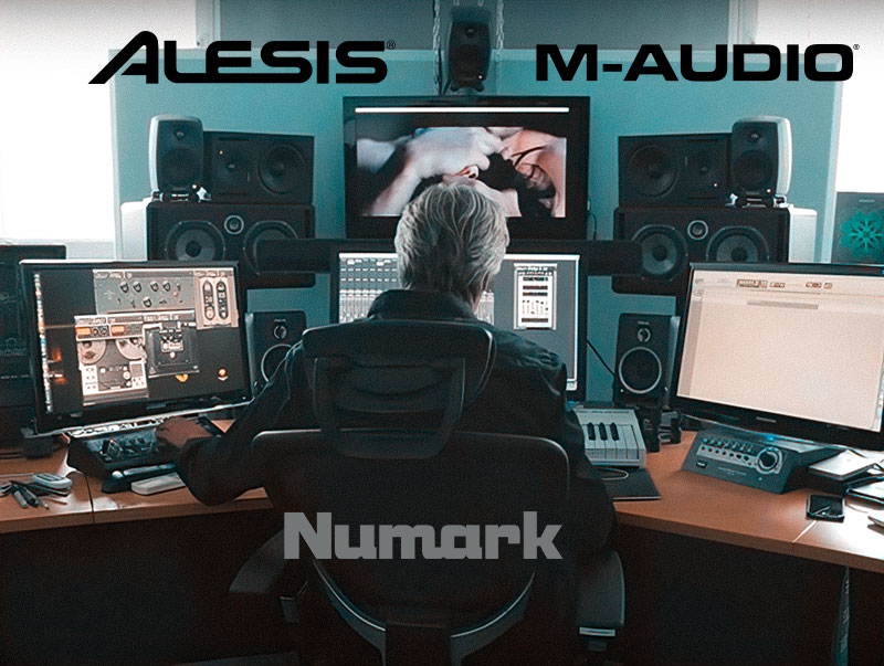 Нове надходження: M-Audio, Alesis, Numark купити в Україні beat.com.ua