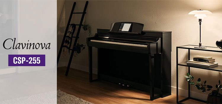 Цифрове піаніно Yamaha CSP-255 Black купити в Україні beat.com.ua
