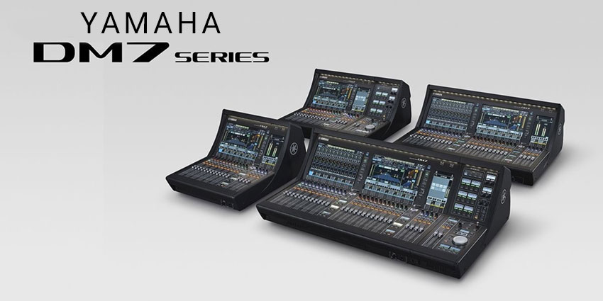 Анонс: цифрові мікшери Yamaha DM7 Series в Україні beat.com.ua