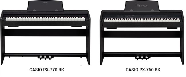 Casio PX-770 vs PX-760 Beat.Com.Ua