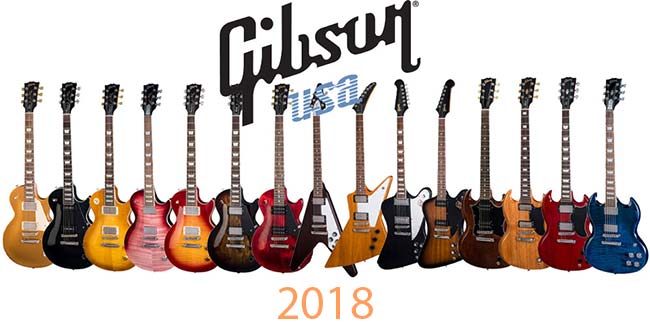 Обзор Gibson 2018 купить в Beat.Com.Ua